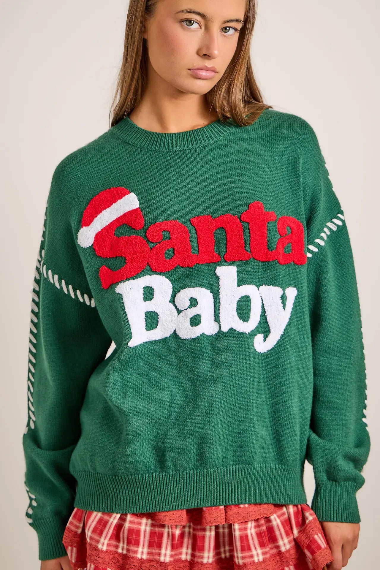 Santa Baby Knit Sweater