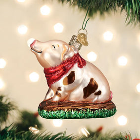 Glass Animal Ornaments