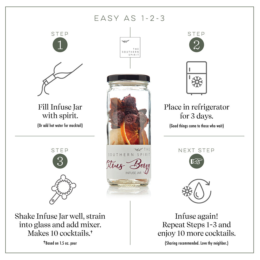 Southern Spirit Infuse Jar