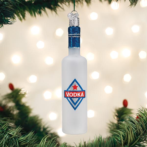 Boozy Glass Christmas Ornaments