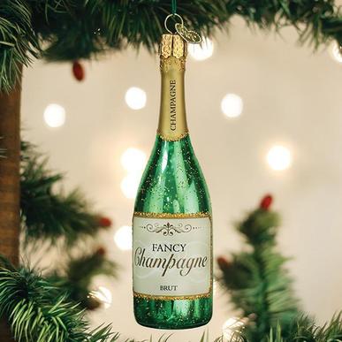 Boozy Glass Christmas Ornaments