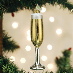 Boozy Glass Christmas Ornaments