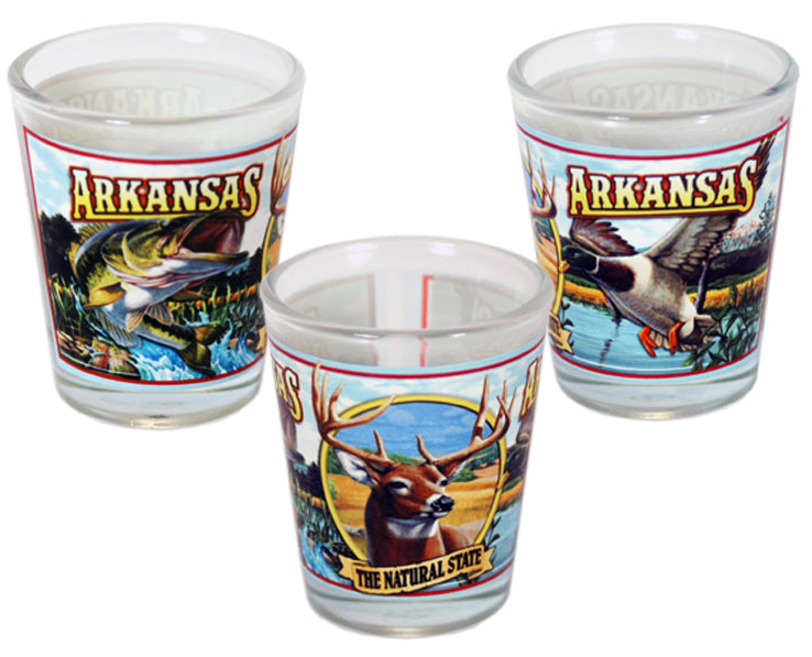 Arkansas Shot Glass Mural