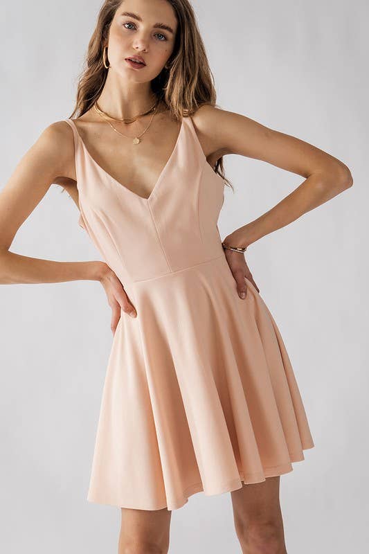Bella Backless V Dress