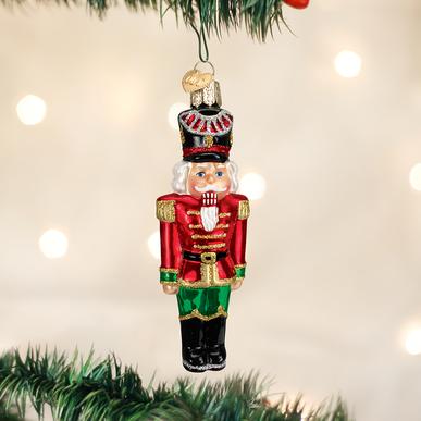 Glass Christmas Character Ornaments
