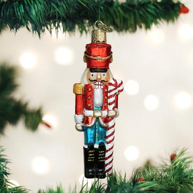 Glass Christmas Character Ornaments