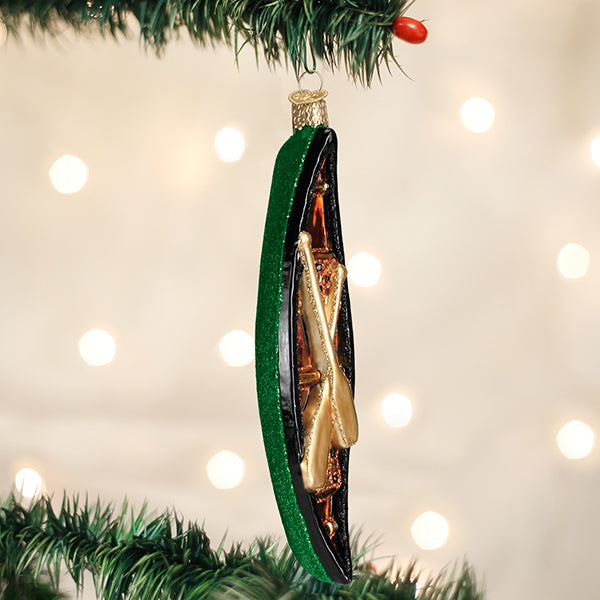 Outdoorsy Glass Christmas Ornaments