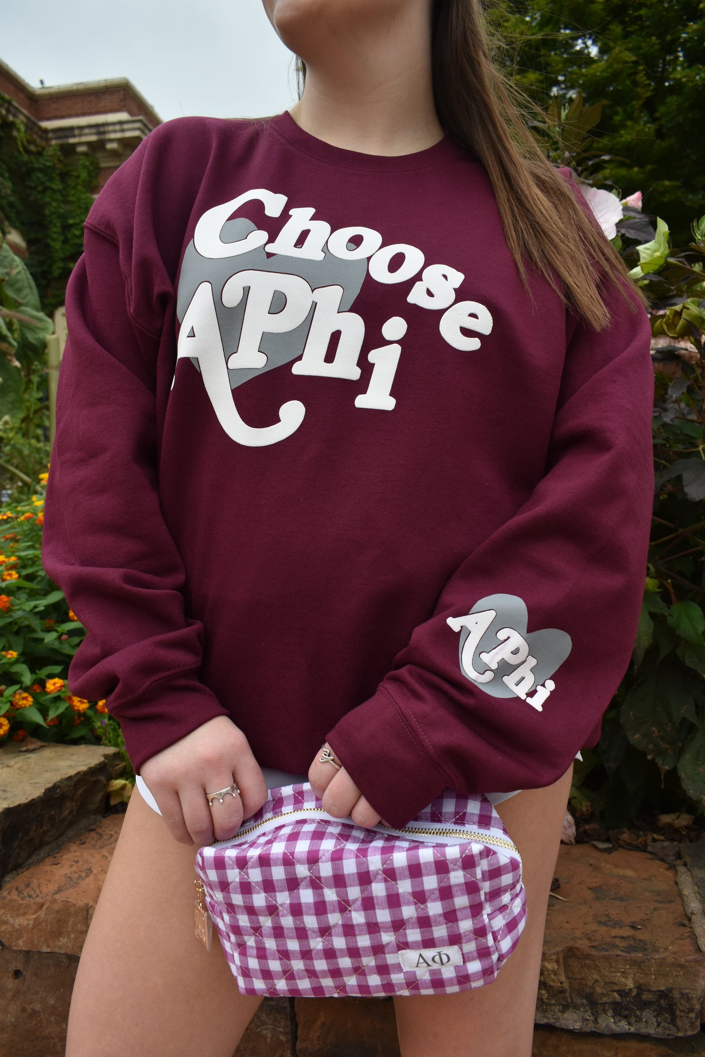 All My Love Greek Sweatshirt