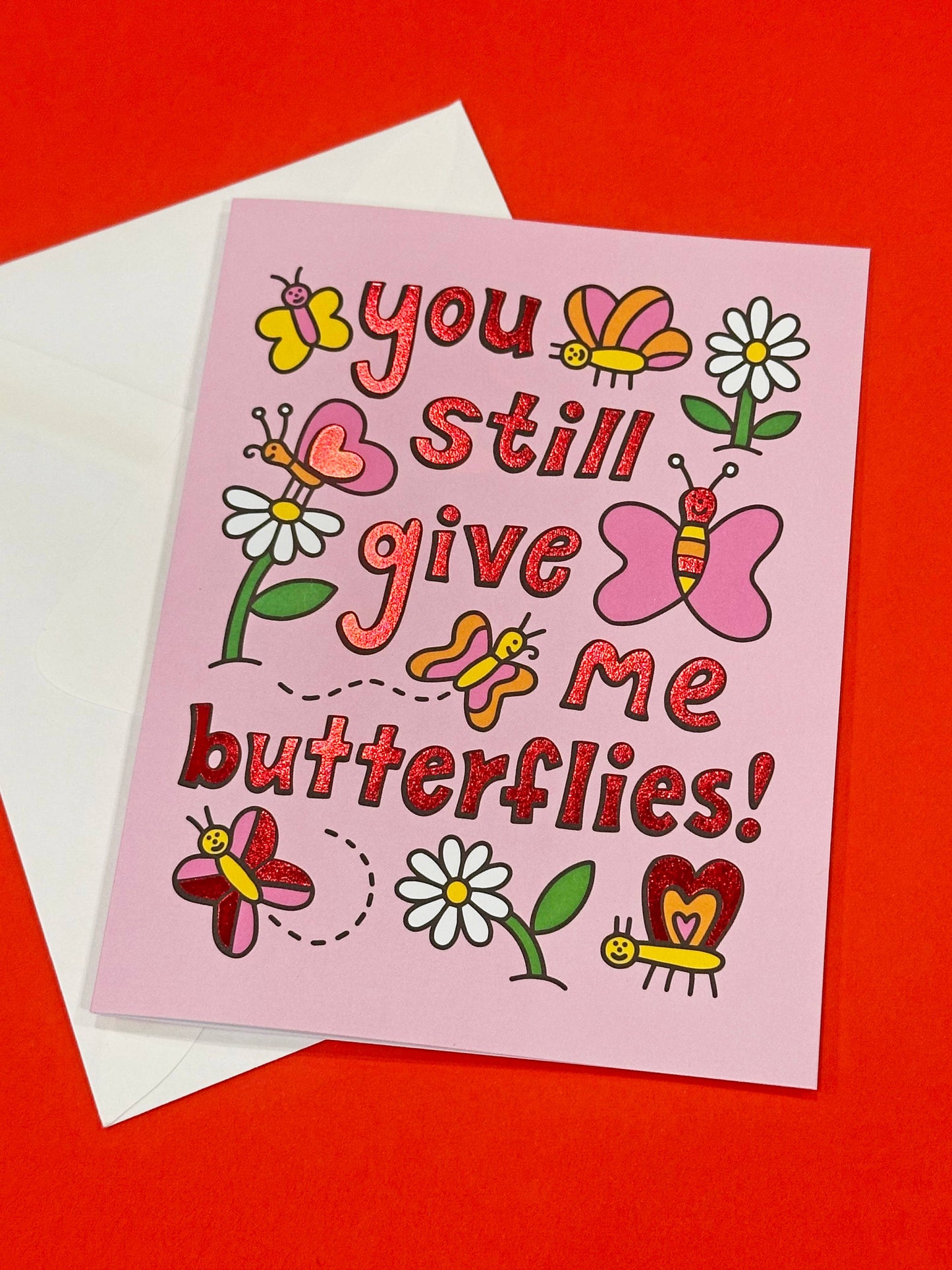 Butterflies Love Card