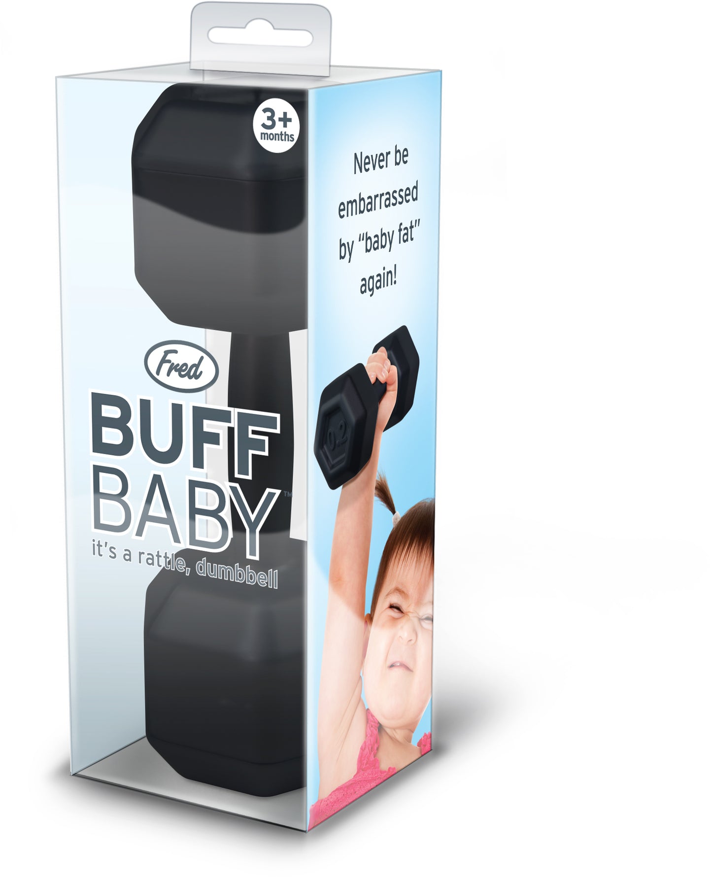 Buff Baby Dumbbell Rattle
