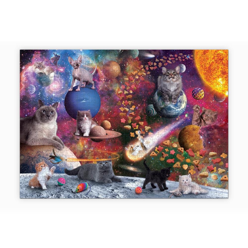 1000 pc Galaxy Cats Puzzle