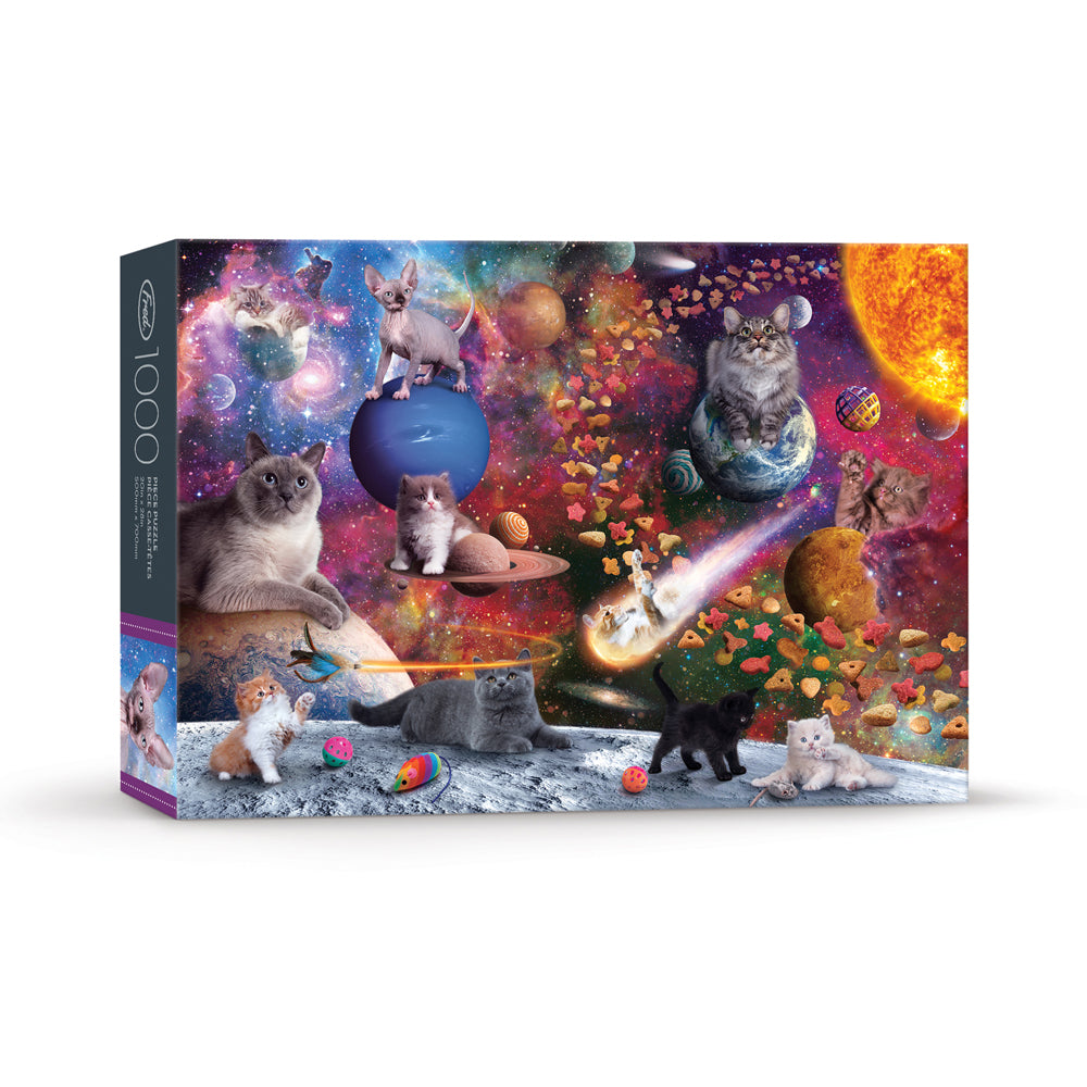 1000 pc Galaxy Cats Puzzle