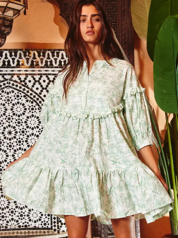 Floral Mini Dress