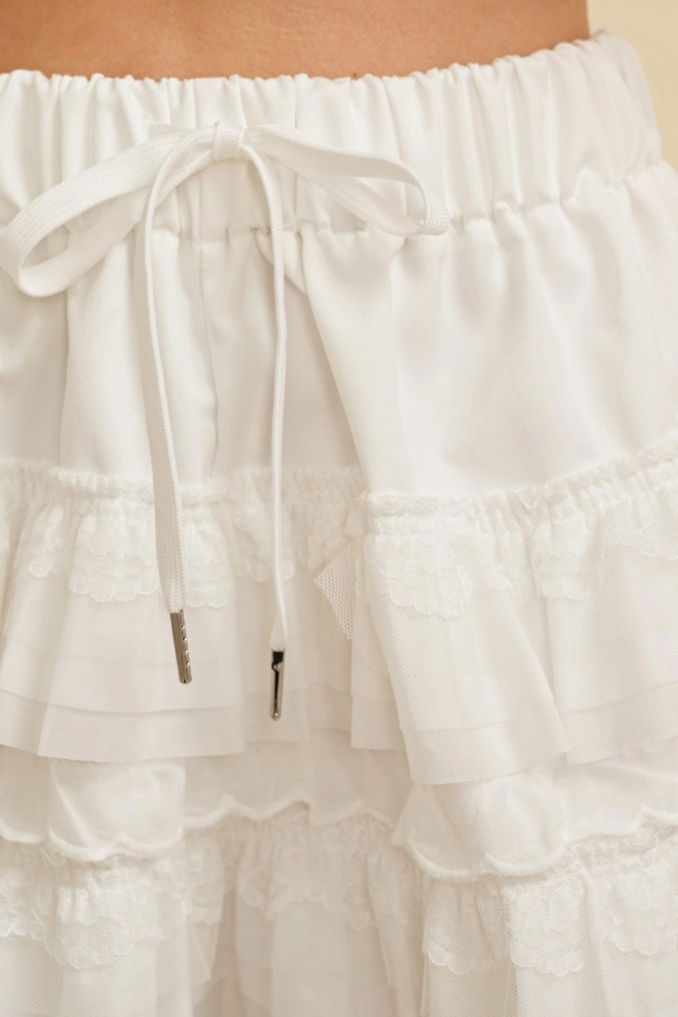 Ruffle Tiered Mini Skort