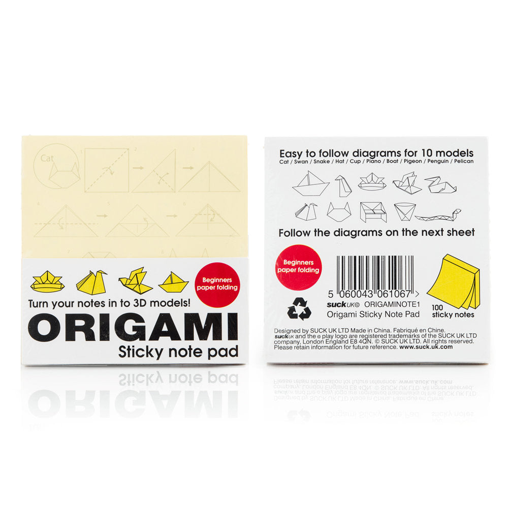 Origami Sticky Notepad
