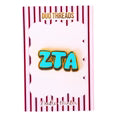 Sorority Bubble Letter Needle Minder
