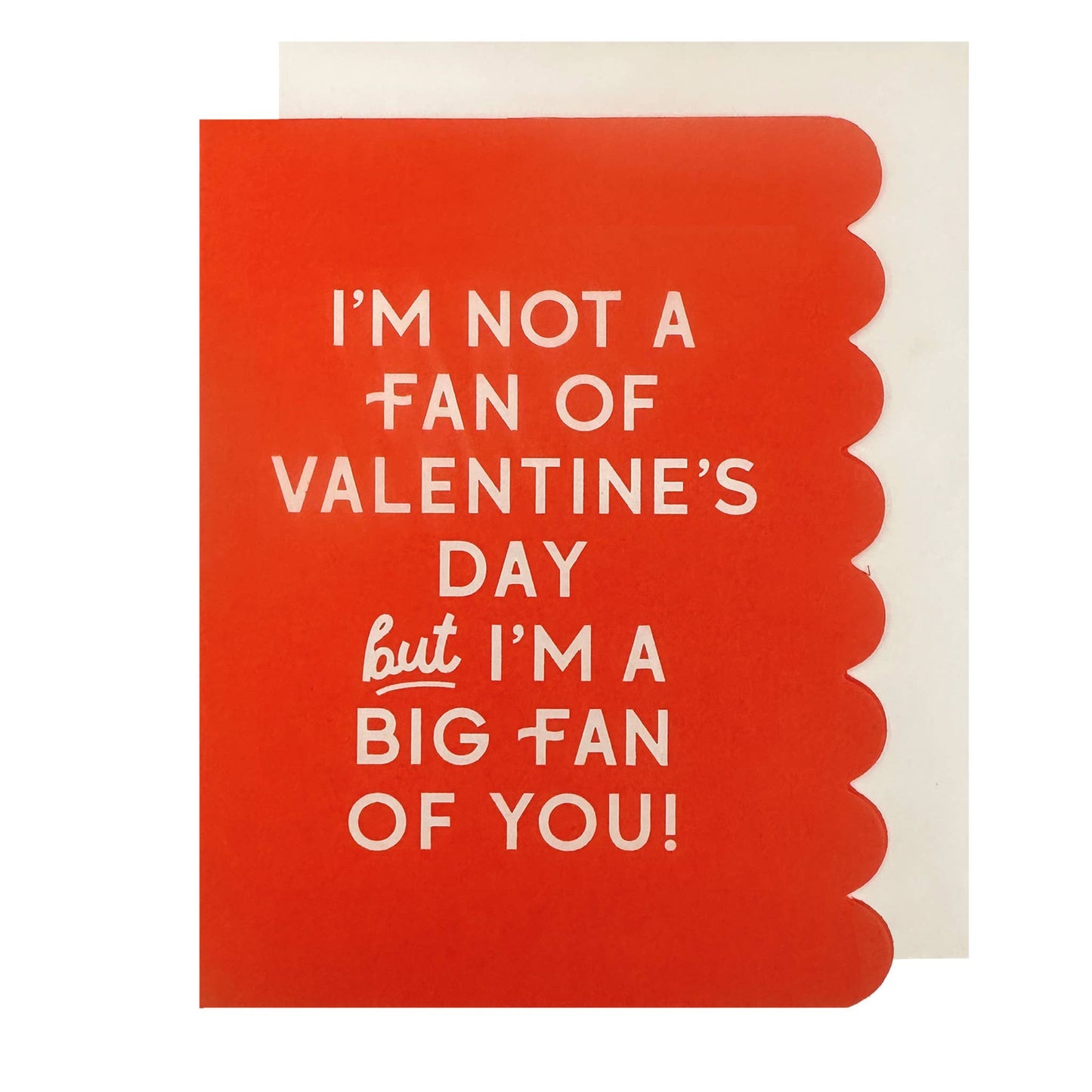 Big Fan Valentine Card