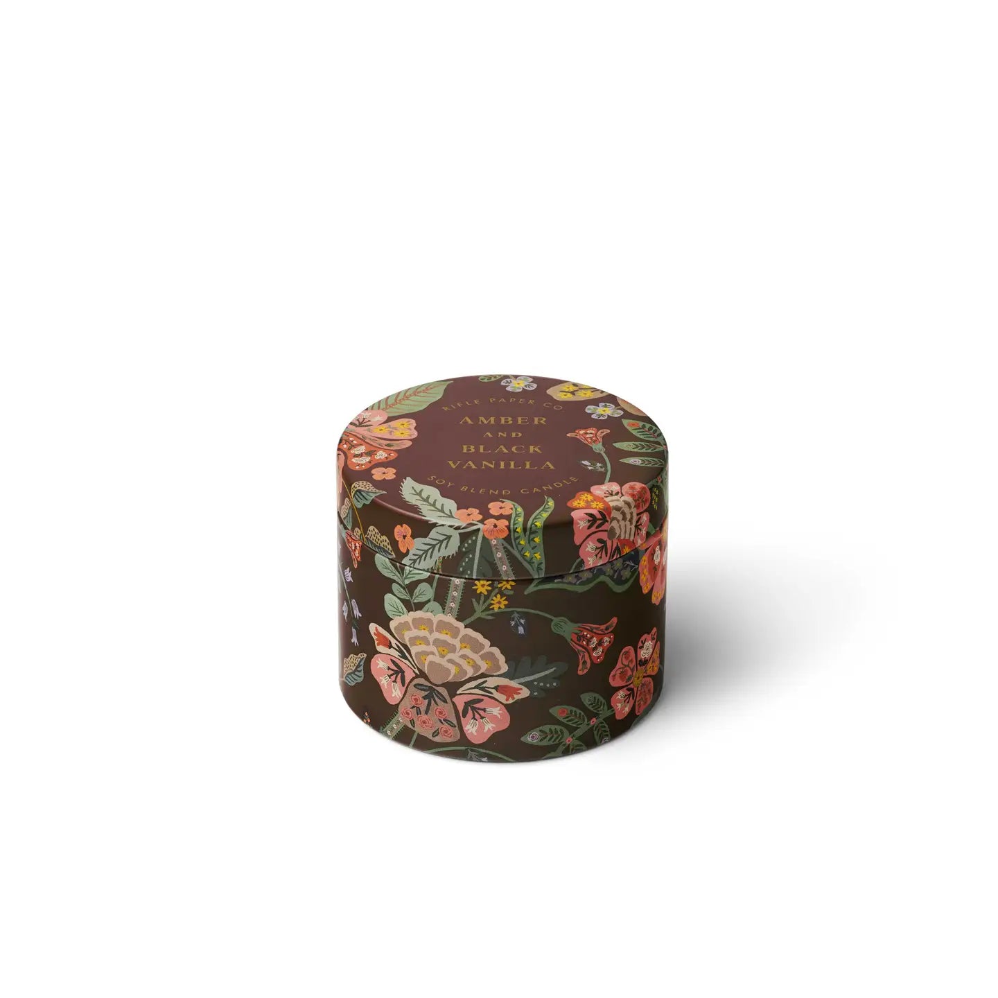 Gracie Amber and Black Vanilla 3oz Tin Candle