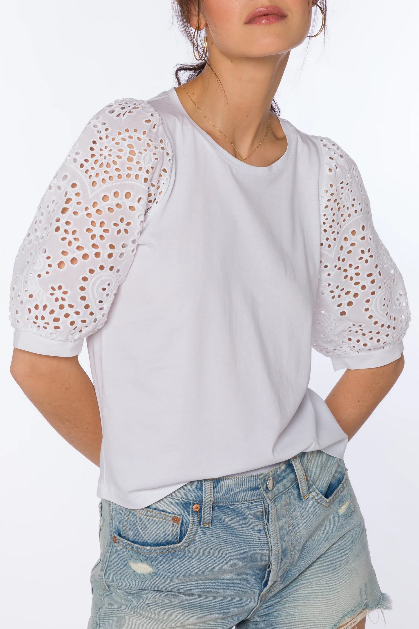 Ronan Short Puff Sleeve Top