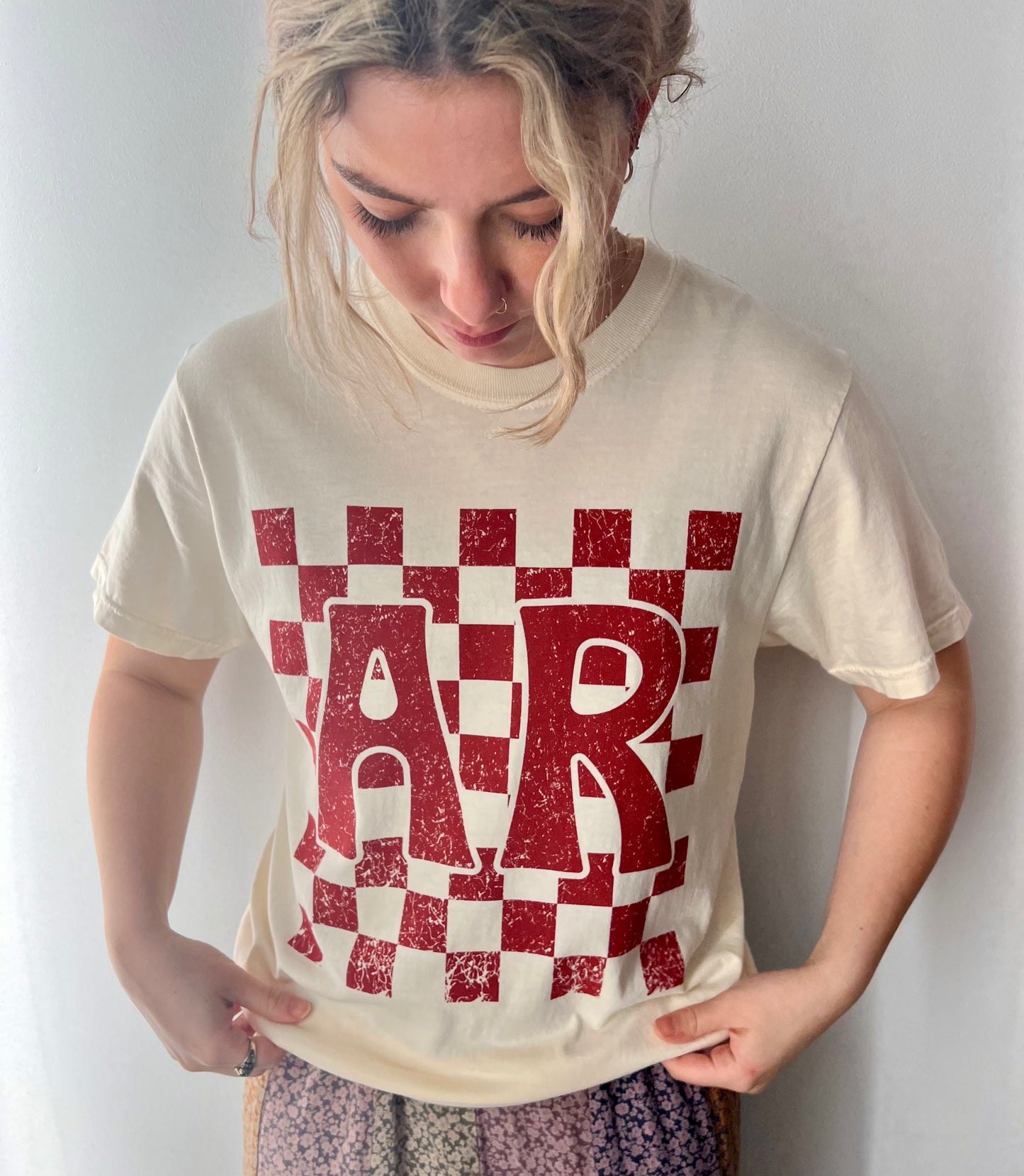 Checkered AR Short Sleeve