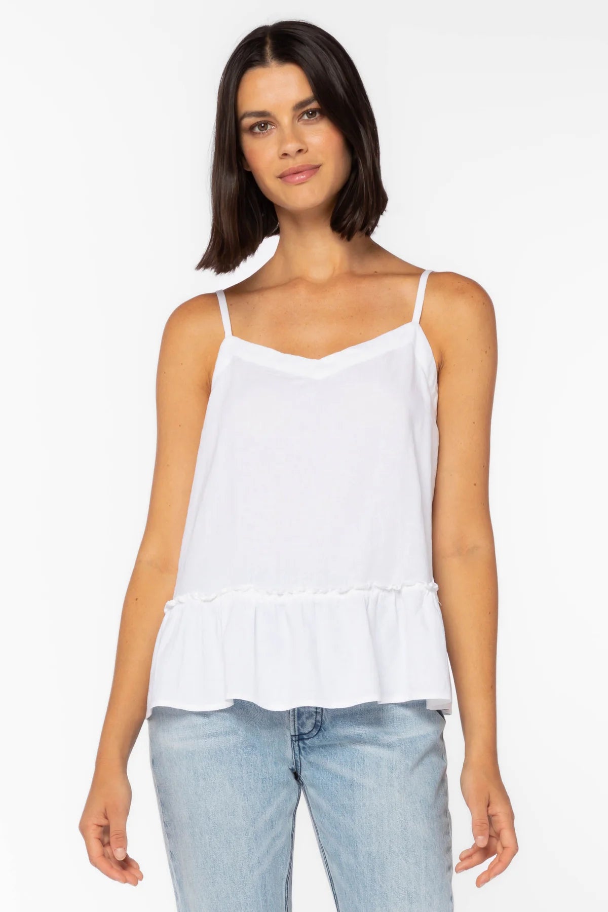 Casey Peplum Tank