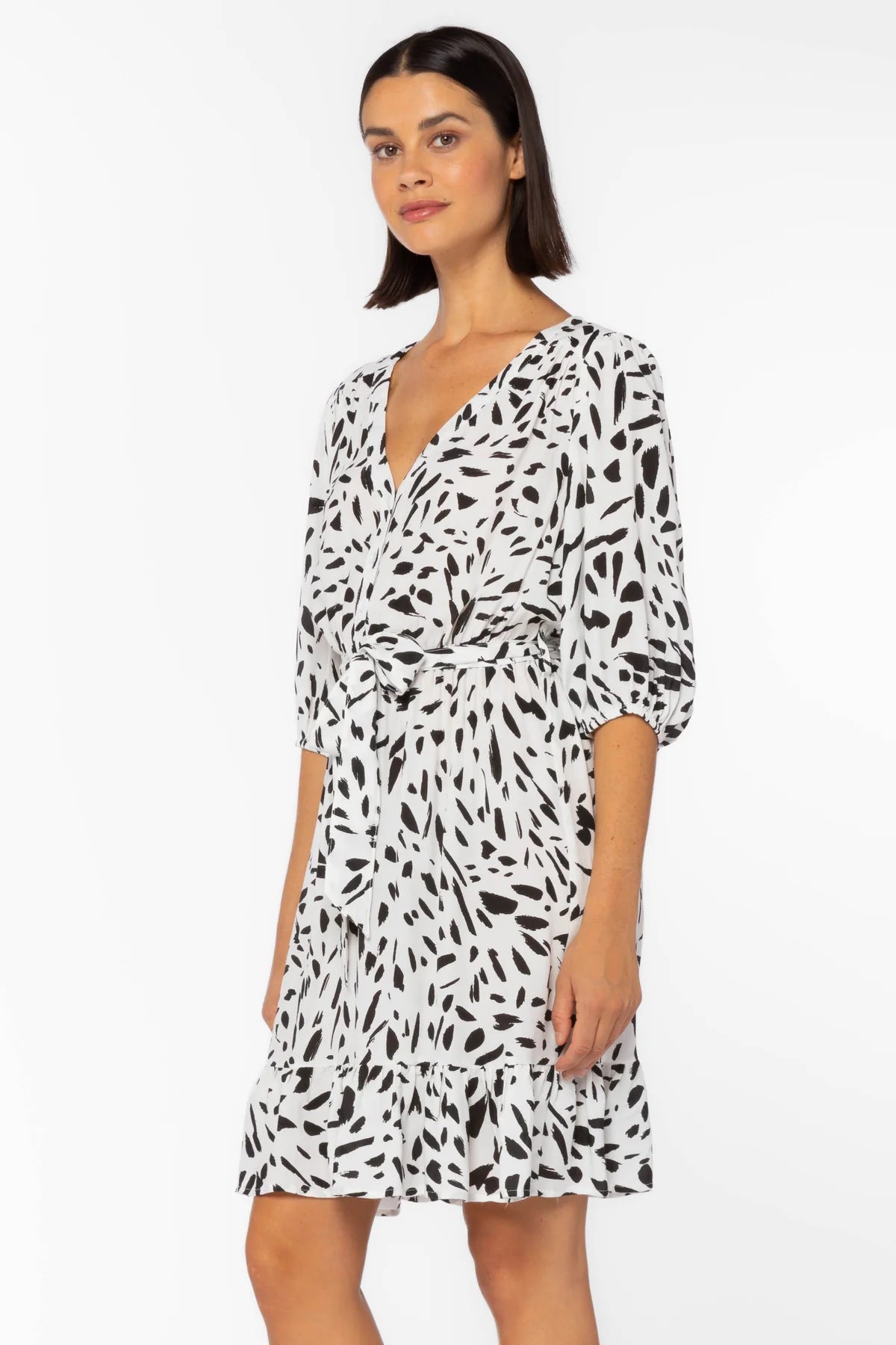 Darcie Balloon Sleeve Dress