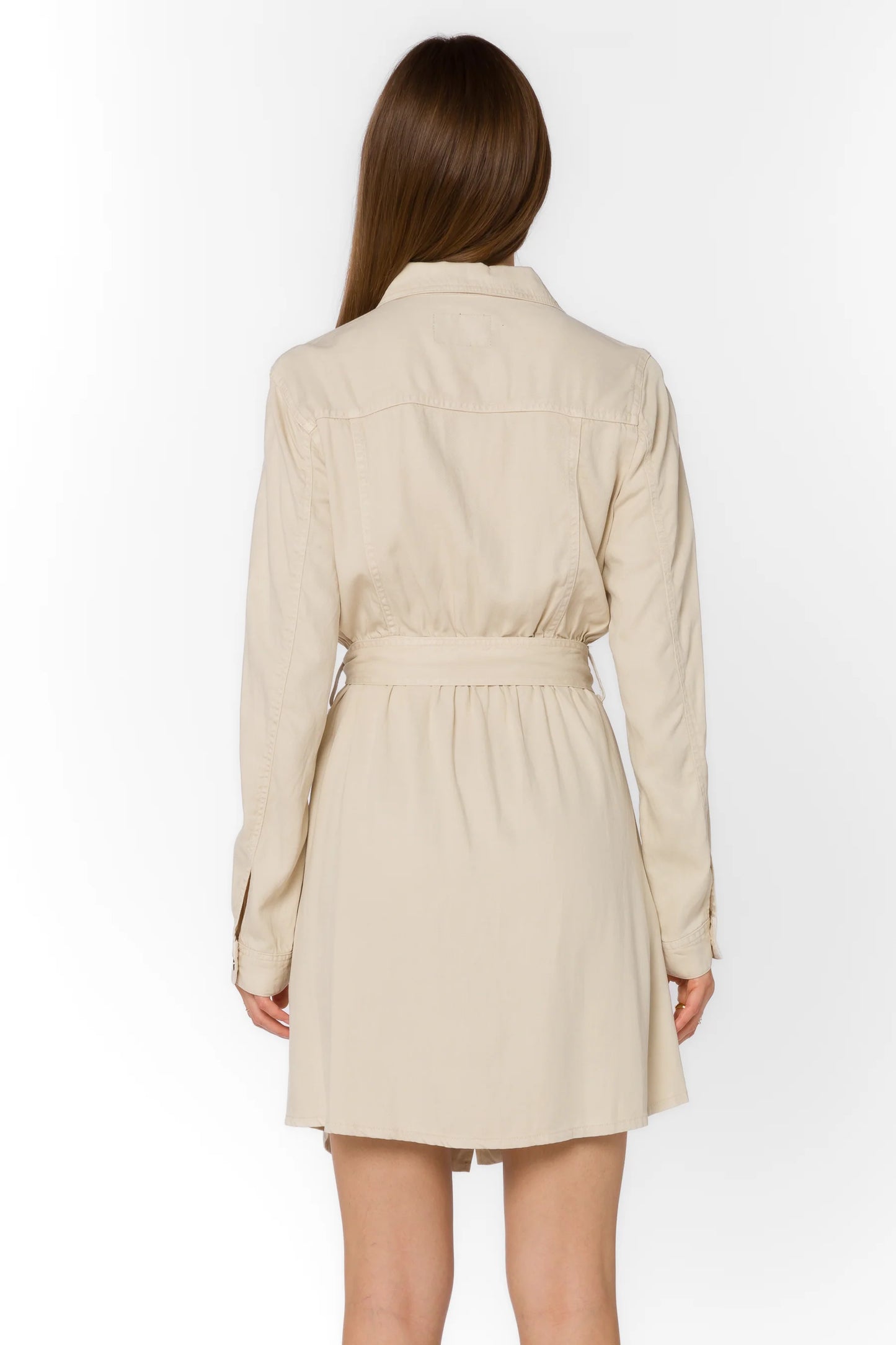 Deena Button Dress