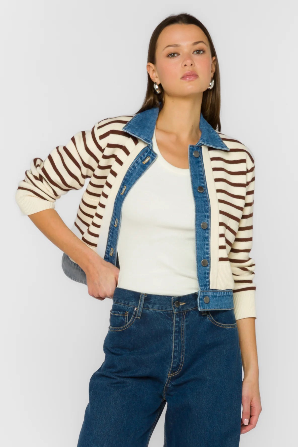Francis Clove Striped Jacket