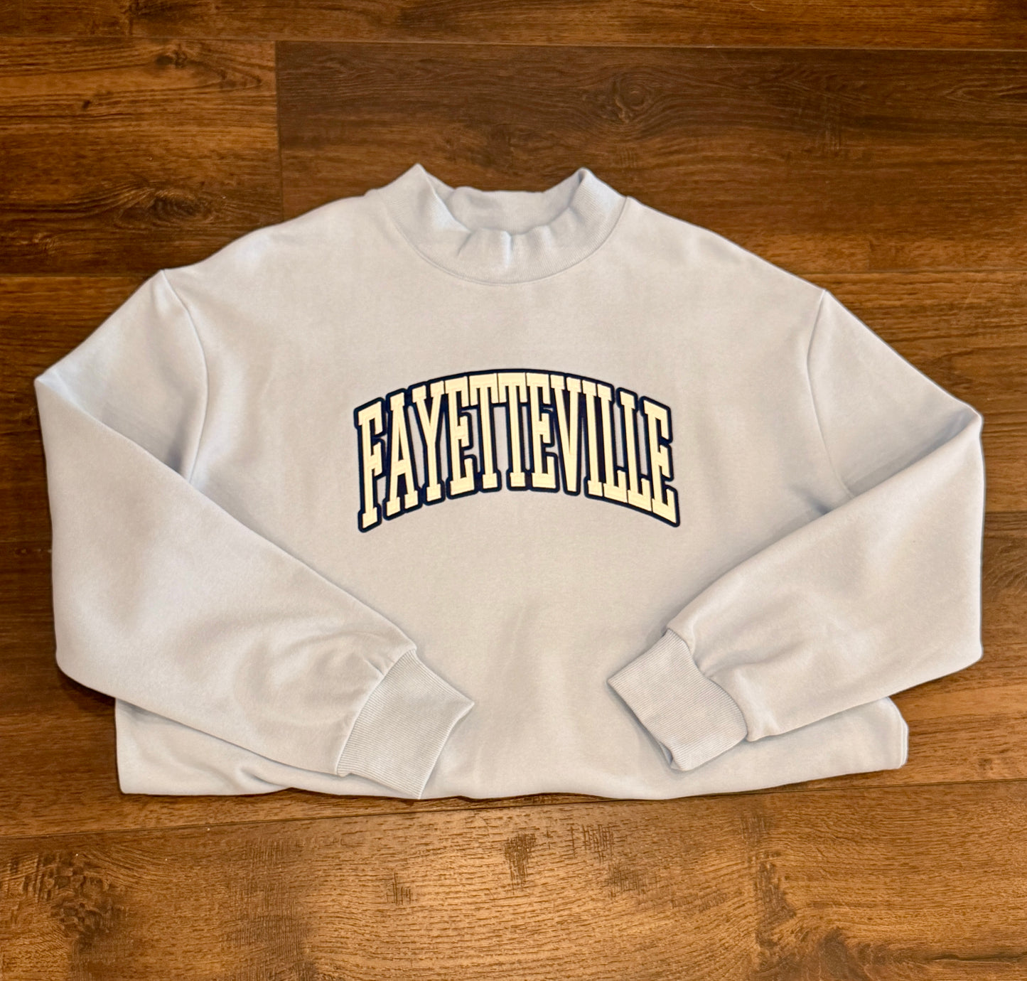 Exclusive Fayetteville Mock-neck Sweatshirt