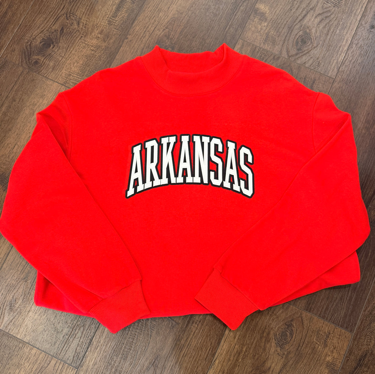Exclusive Arkansas Mock-neck Sweatshirt