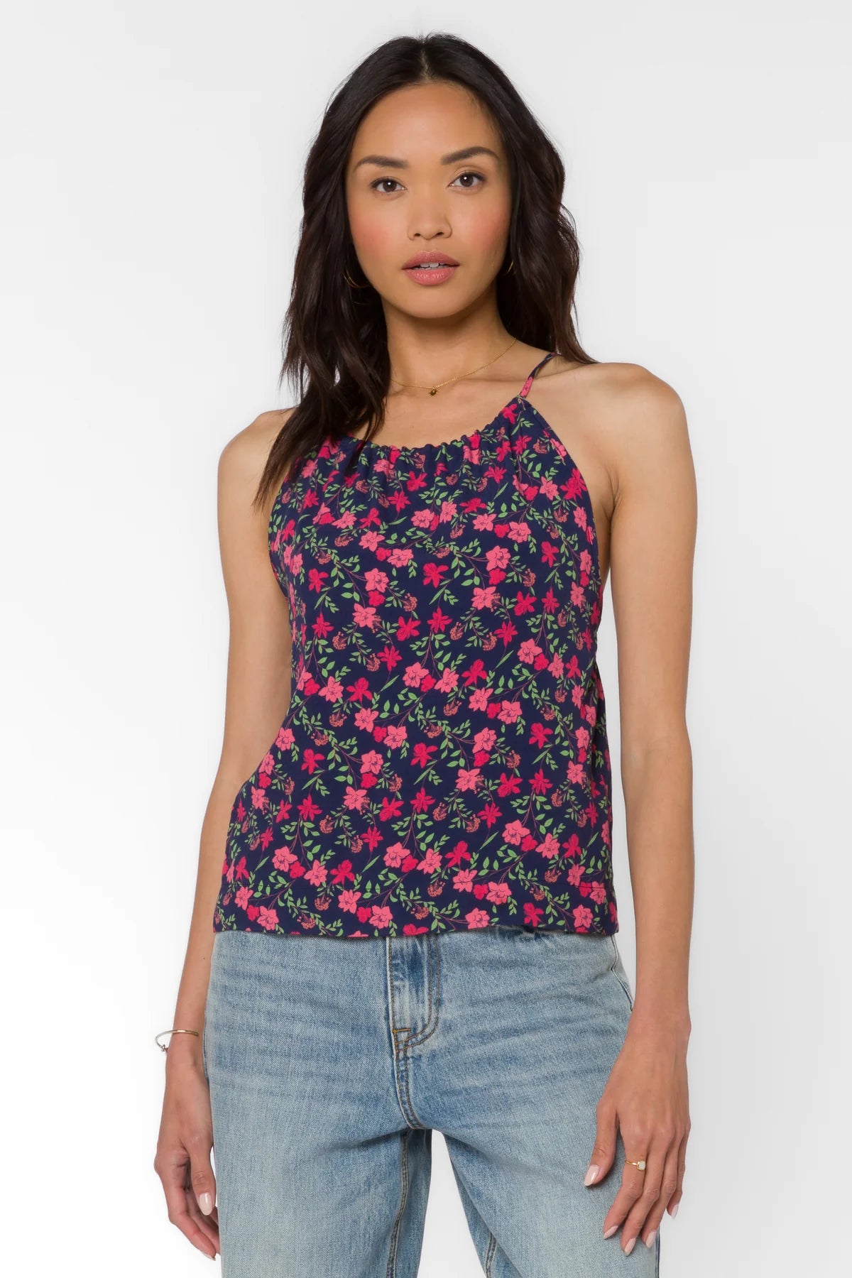 Multi Floral Tank