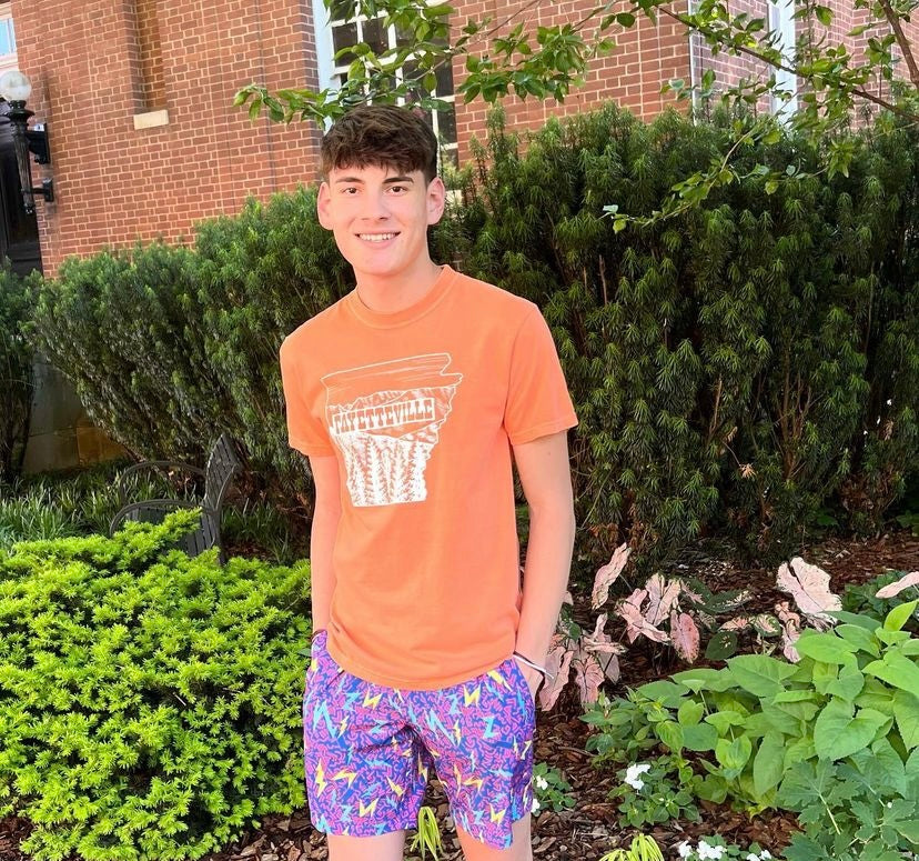 Fayetteville Woodblock Short Sleeve Tee