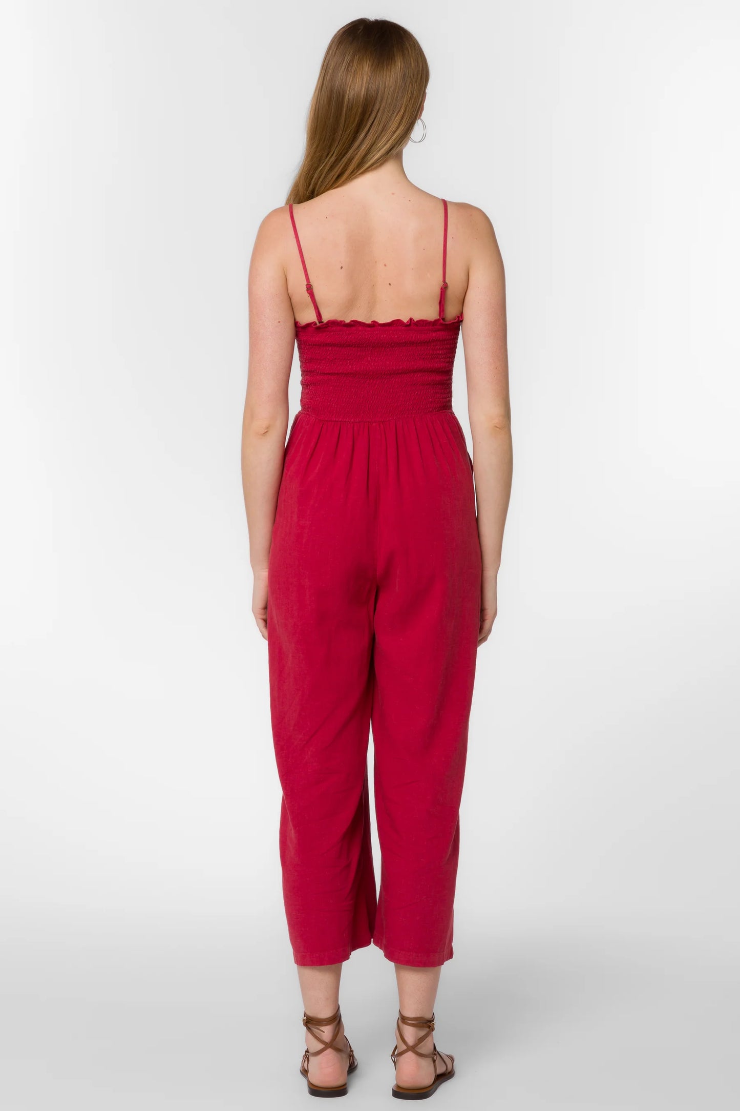 Tasha Smocked Jumpsuit