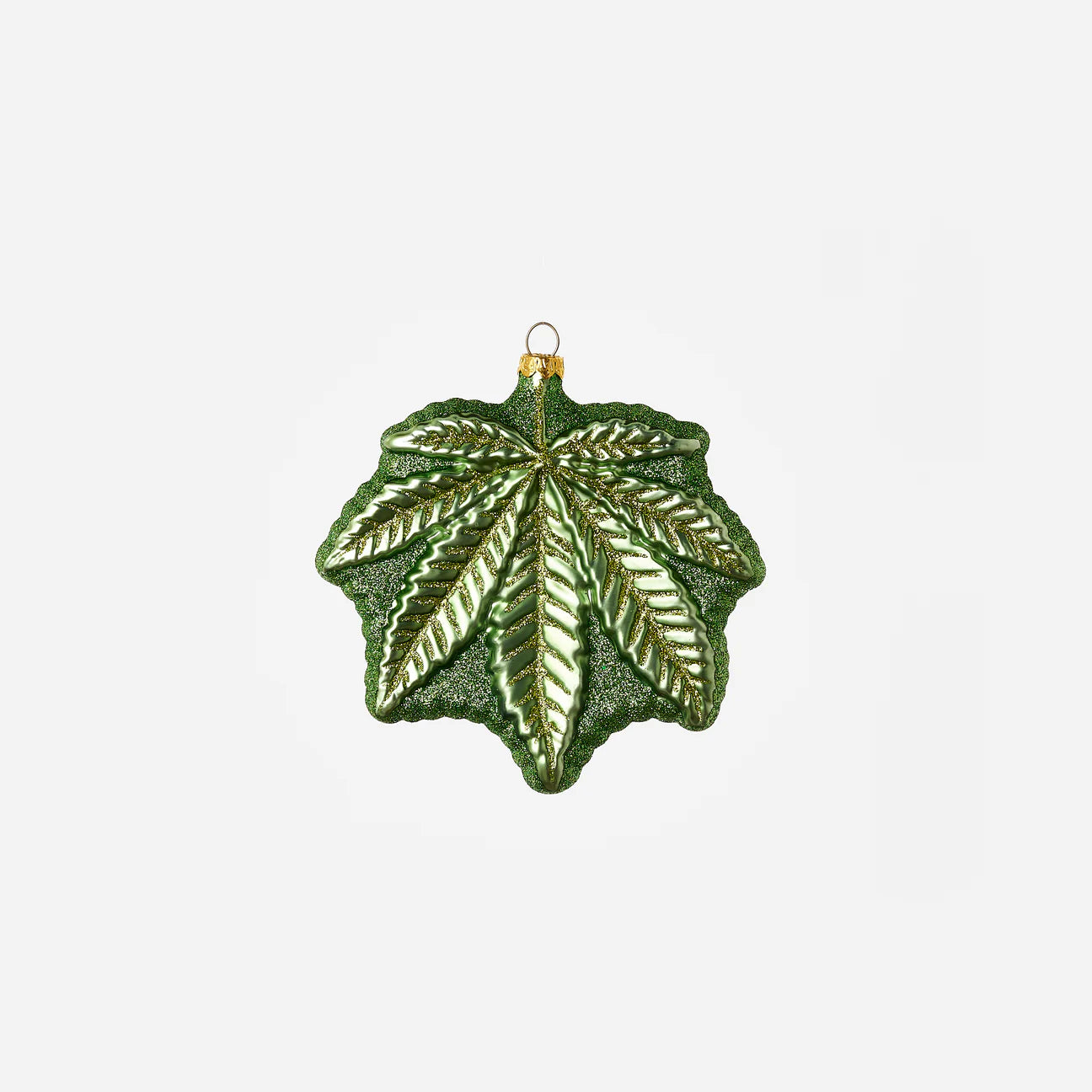 Happy Leaf Ornament