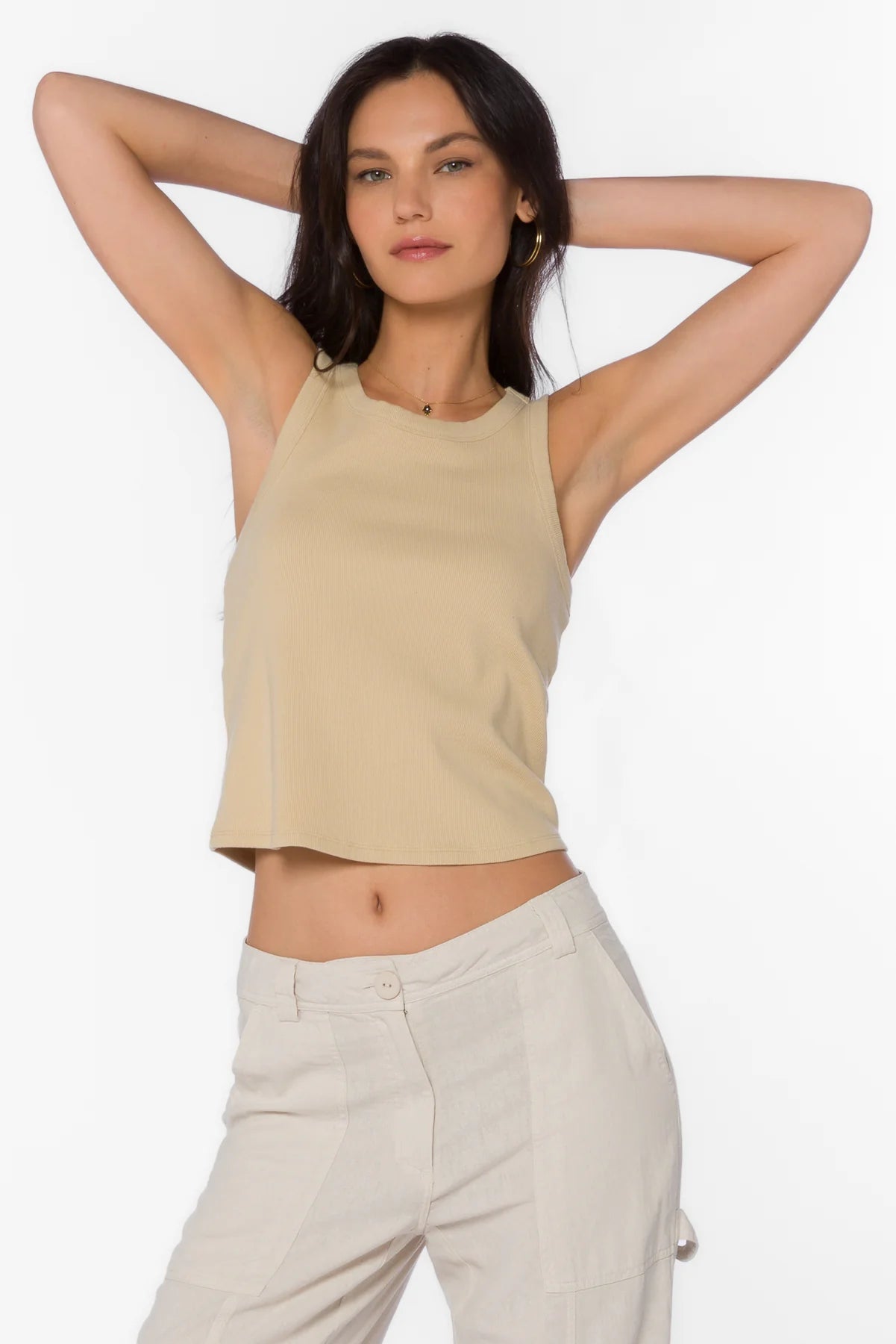 Weston Ribber Knit Tank Top