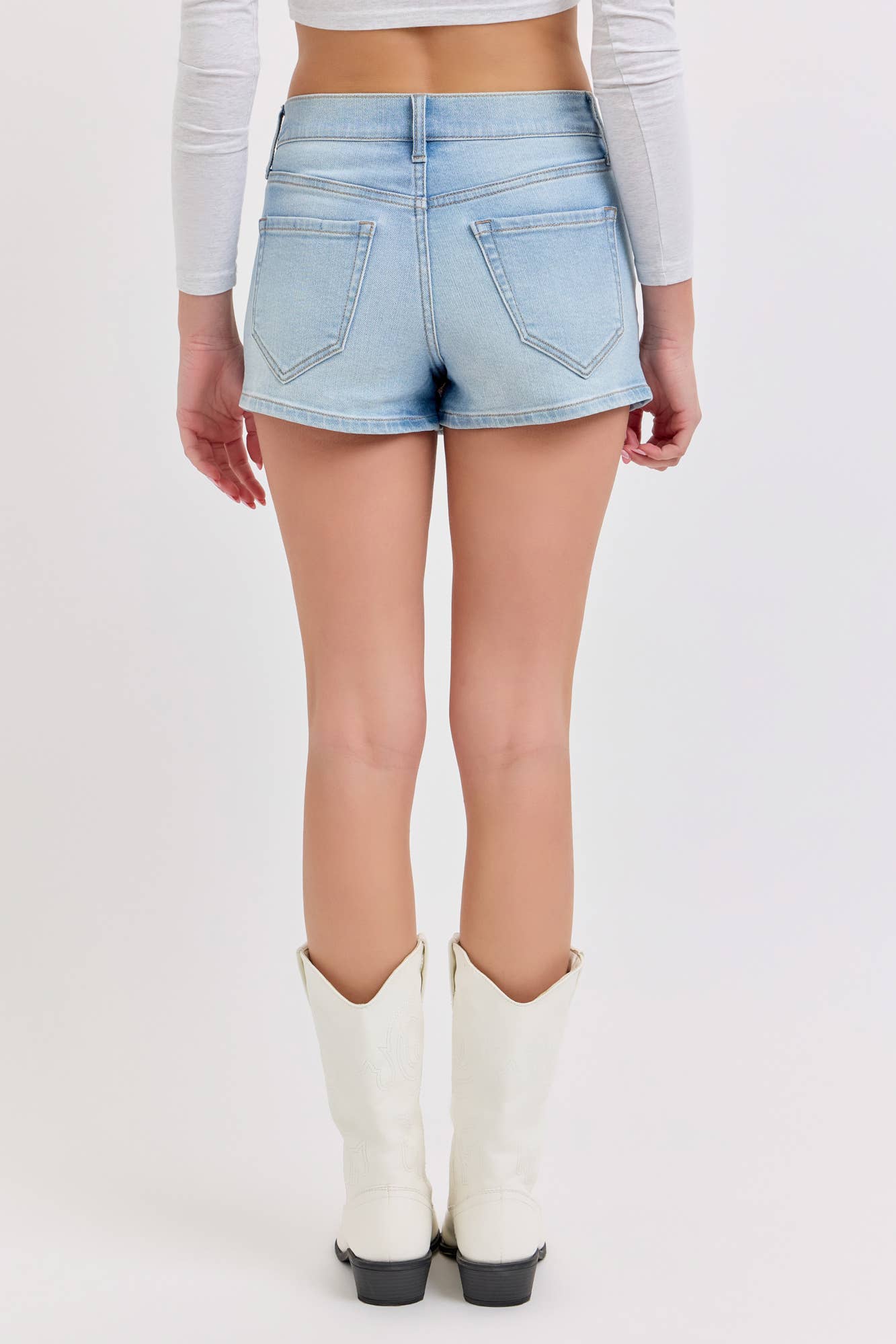 Mid Waisted Mini Skort