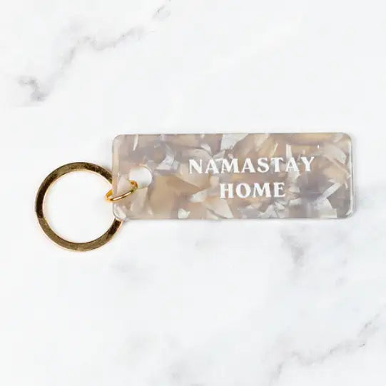 Namastay Keychain
