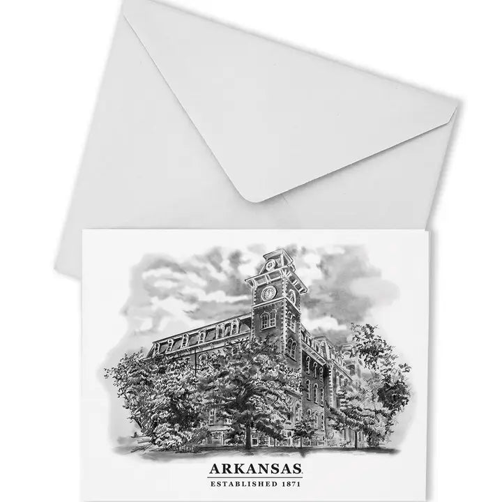 Arkansas Campus Boxed Notecards