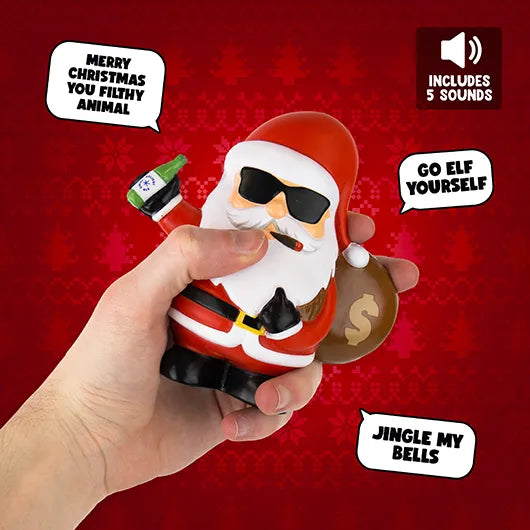 Bad Santa Stress Toy