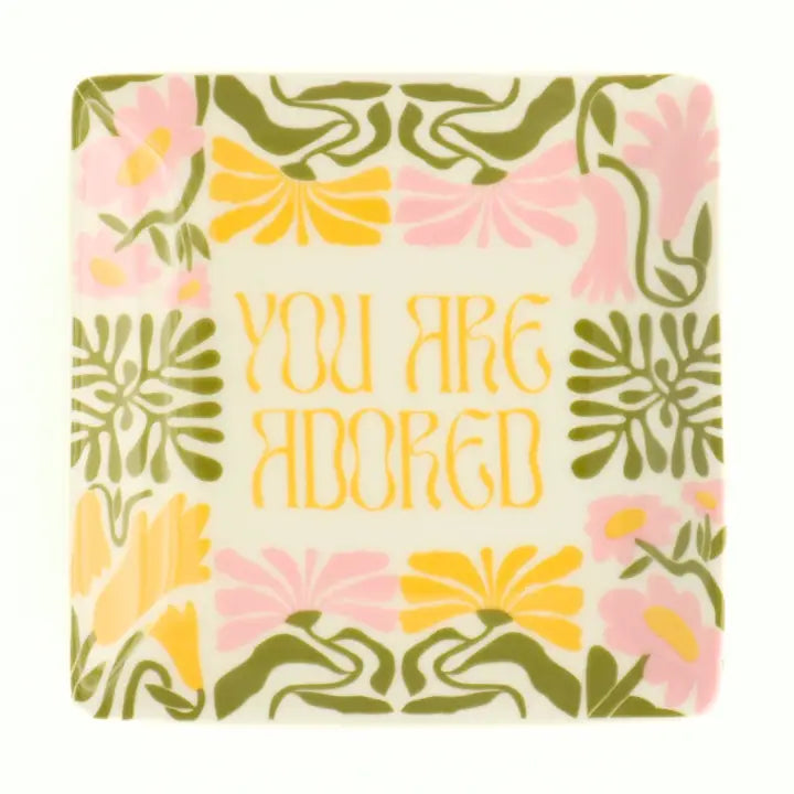 You Are Adored Trinket Tray