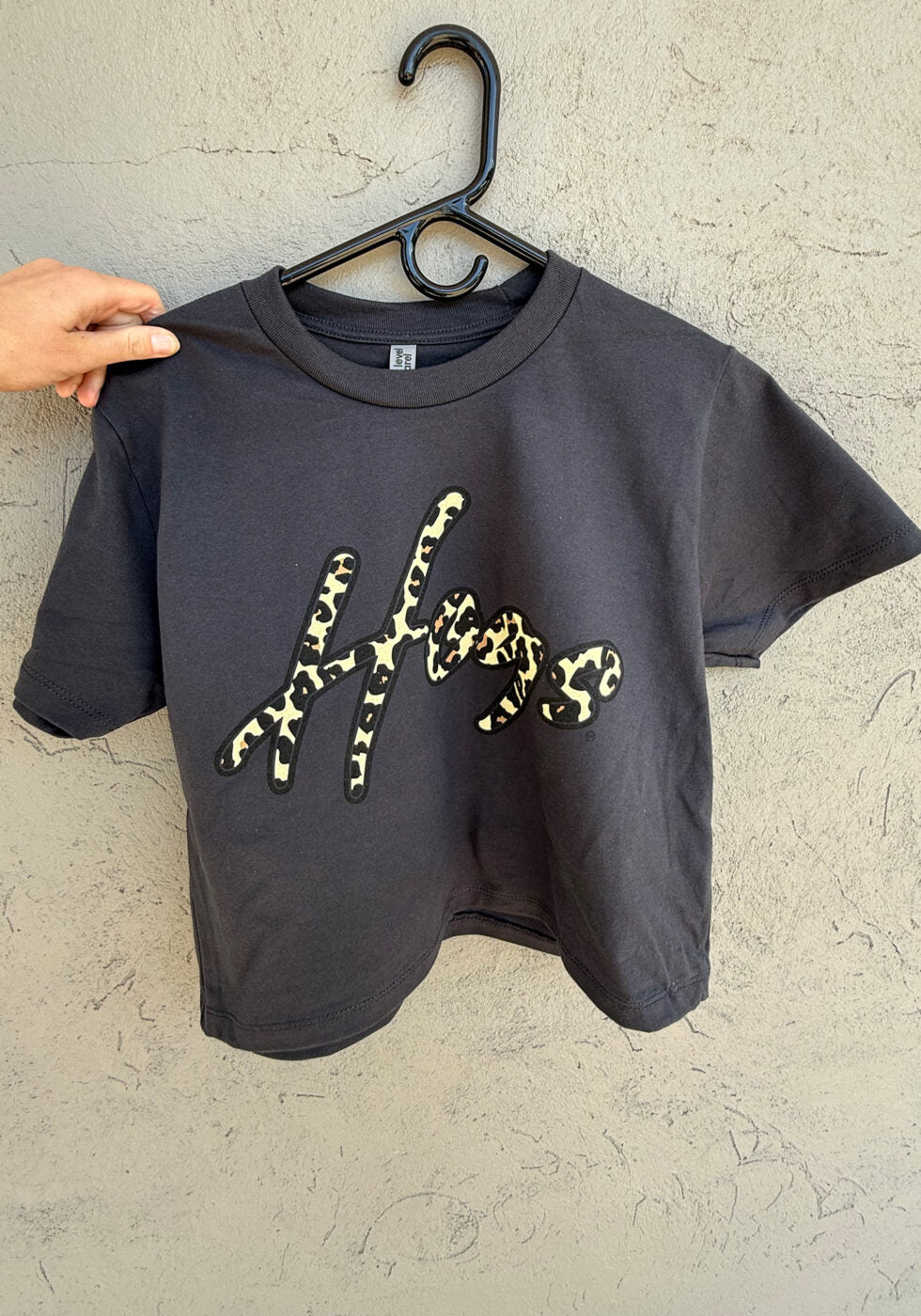 Cheetah Hogs Cropped Tee