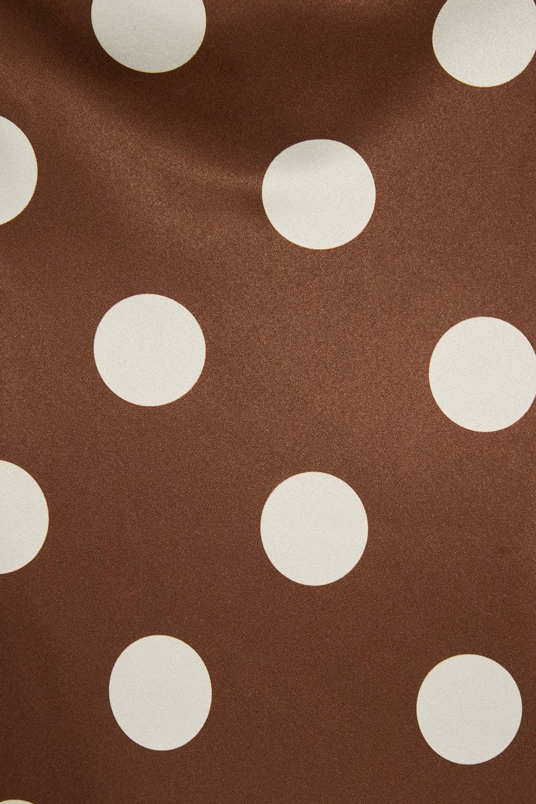 MID WAISTED POLKA DOT BIAS SKIRT