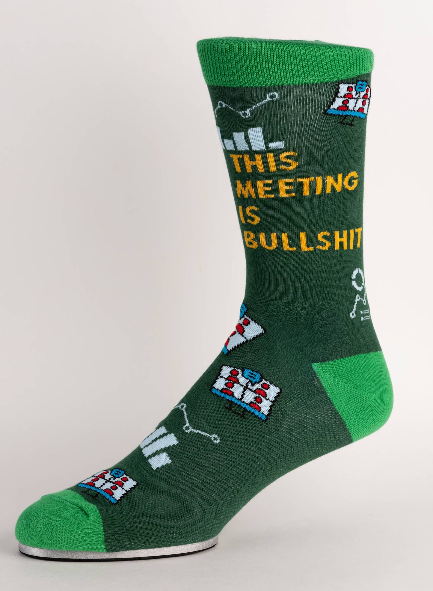 This Meeting Is Bullshit Men's Socks