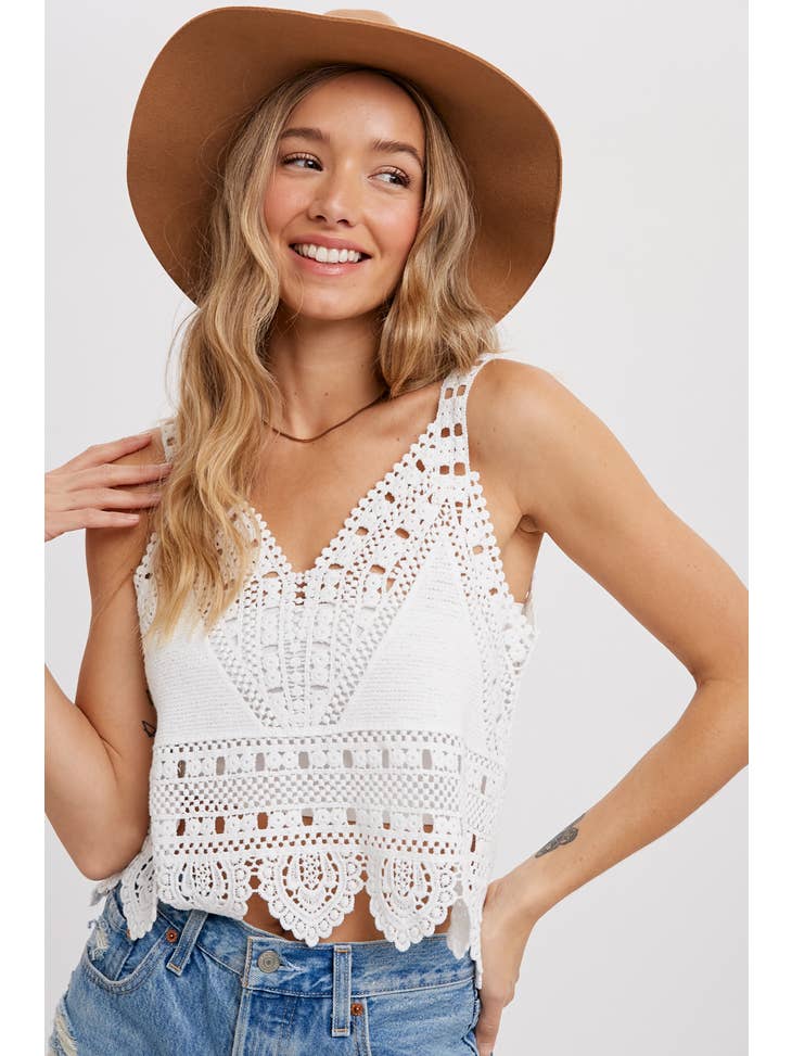 Crochet Lace Tank