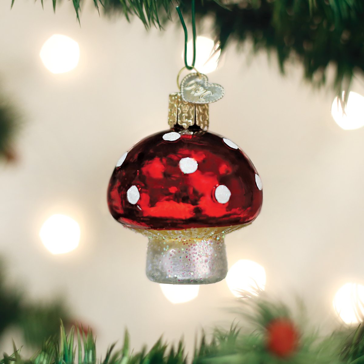Outdoorsy Glass Christmas Ornaments