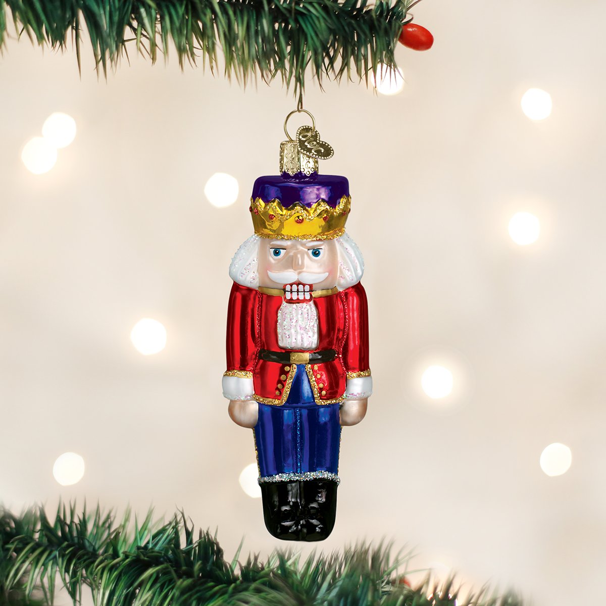 Glass Christmas Character Ornaments