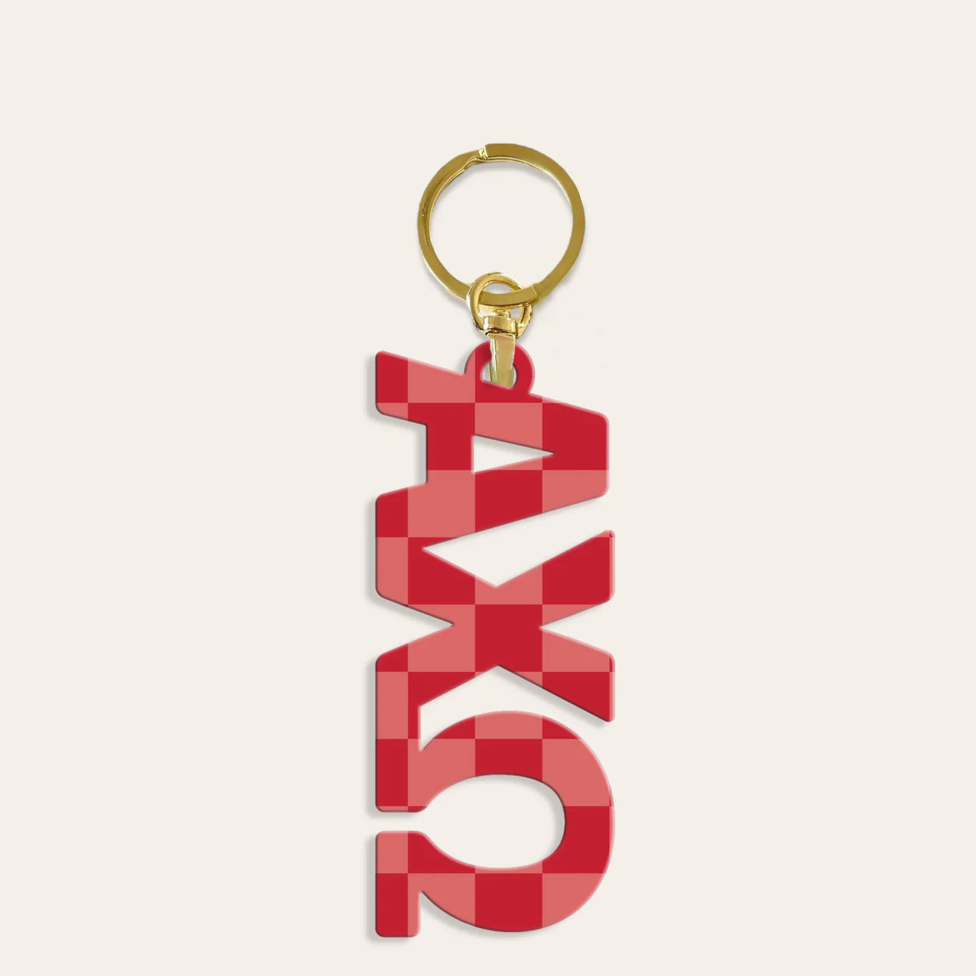 Greek Acrylic Keychain