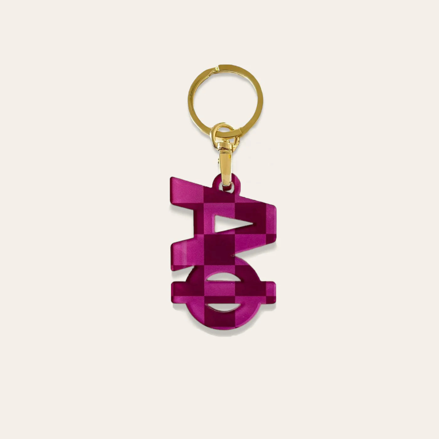 Greek Acrylic Keychain