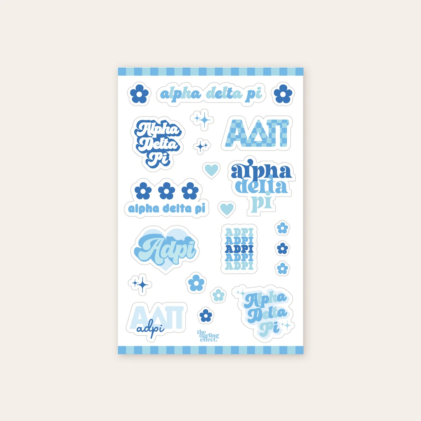 Greek Sticker Sheet