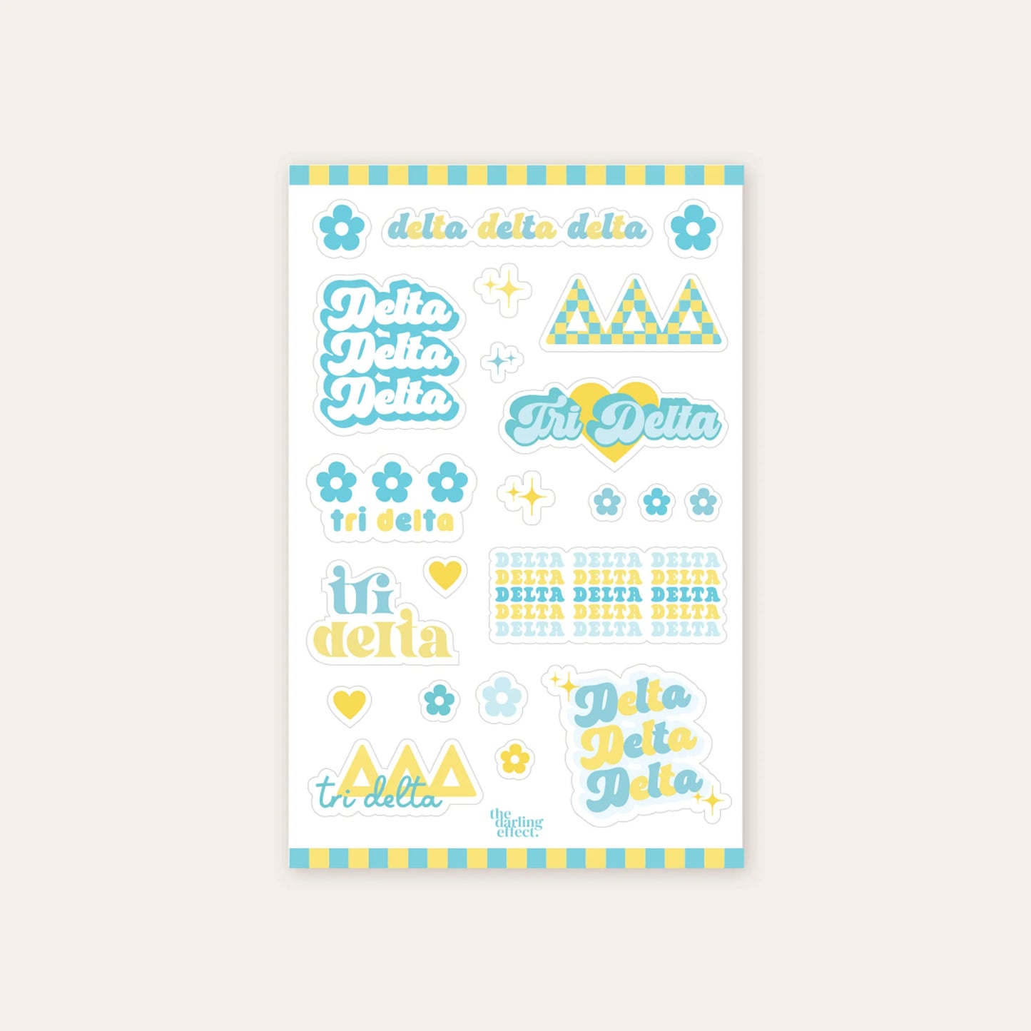 Greek Sticker Sheet